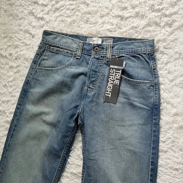 리바이스 실버탭 '트루 스트레이트' 데님 팬츠 (W31 L34)