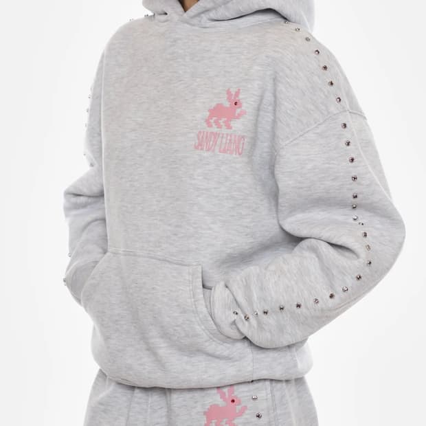 [XS,S,M]샌디리앙 26ss MUNG BEAN 스터드 후드티