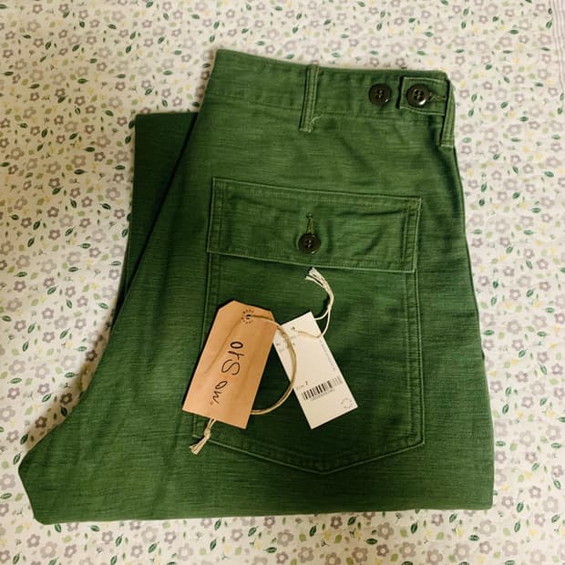 [2] 오어슬로우 01-5002 퍼티그 팬츠 오리지널 핏