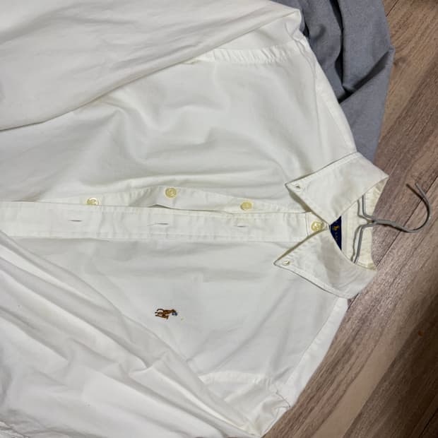 폴로 랄프로렌 클래식핏 흰색 셔츠