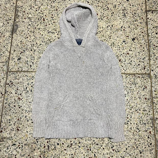 폴로 랄프로렌(POLO RalphLauren) 그레이 와플 후드티