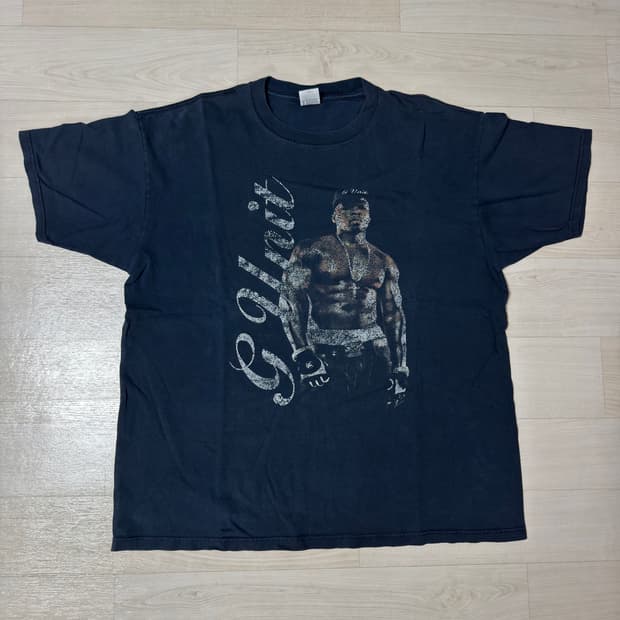 빈티지 g unit 50cent 00s 투어 티셔츠 xl