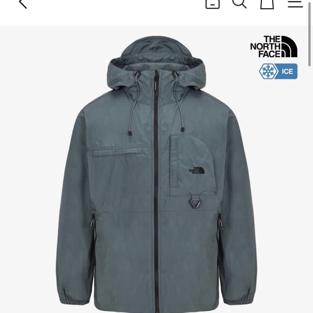 노스페이스 바람막이 새상품 택ㅇ