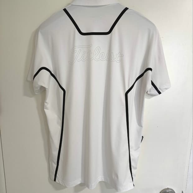 100 타이틀리스트 투어핏 백펀칭 폴로셔츠 골프복