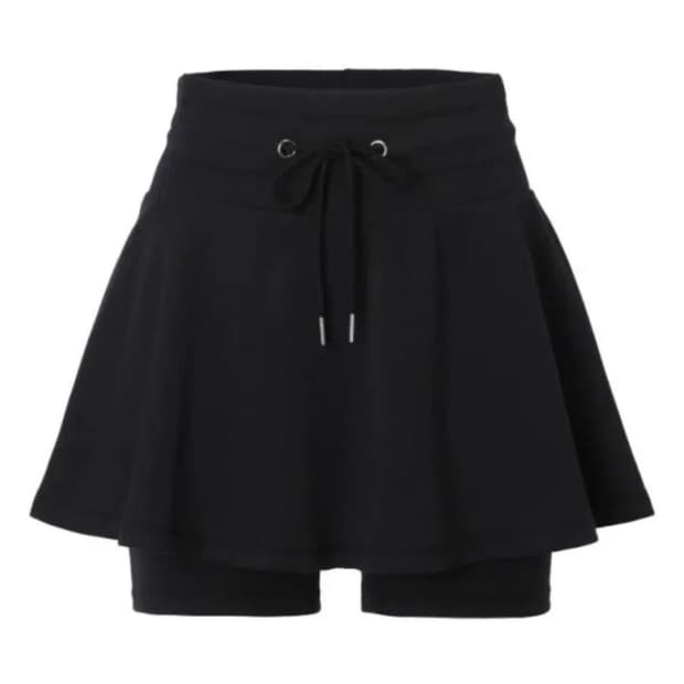 쓰리타임즈 바바라 스커트팬츠 블랙 M