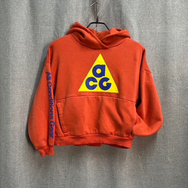 [S] 나이키 ACG 여성 크롭 숏 후드티