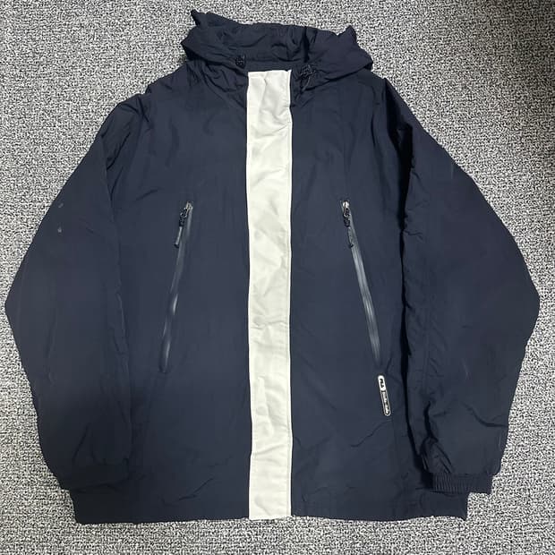 (110~115추천) 휠라 네이비 바람막이 후드 자켓