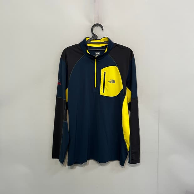 노스페이스 남성 반집업 티셔츠 105