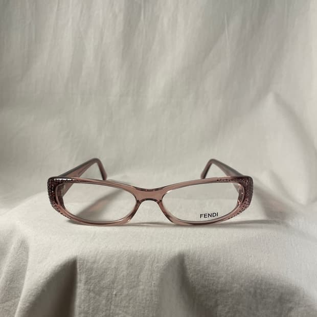 Fendi 펜디 보헤미안핑크 핑크큐빅장식 빈티지안경