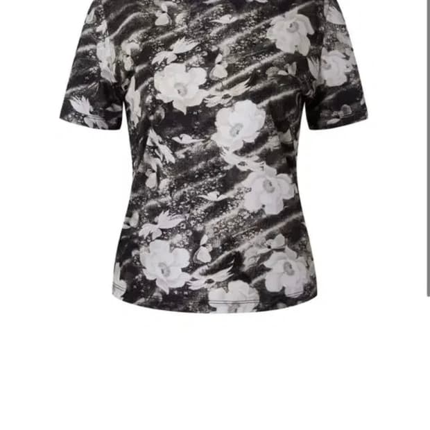 TEAK PEAR FLOWER T SHIRT_S