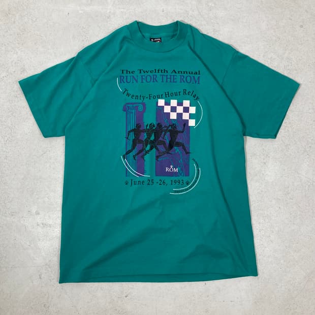 90s Single Stitched Tee (teal)