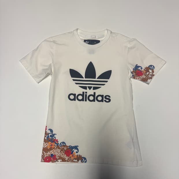여성 아디다스 X HER Studio London 플라워 반팔 티셔츠