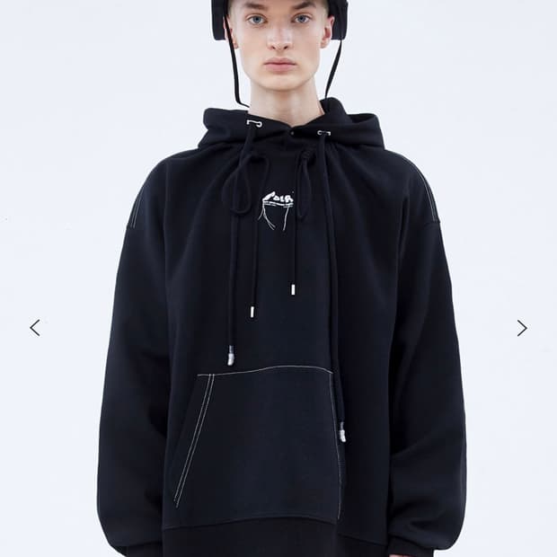 아더에러 에드모어 후드 블랙 A2