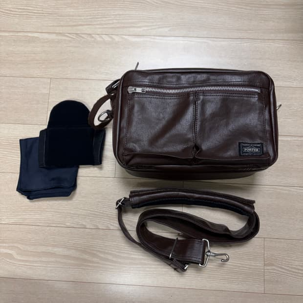 요시다포터 porter 카메라백 탱커 프리스타일 브라운