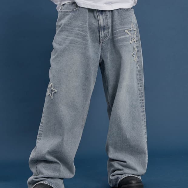 와이케이 연청 중청 데님