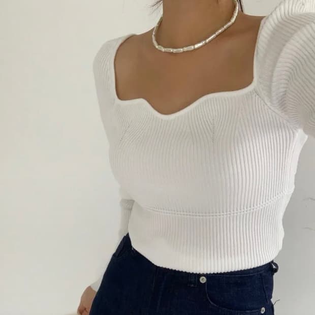 하이원스 골지 니트