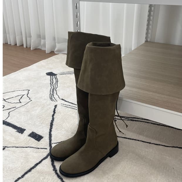 투웨이 싸이하이 니하이 롱부츠 