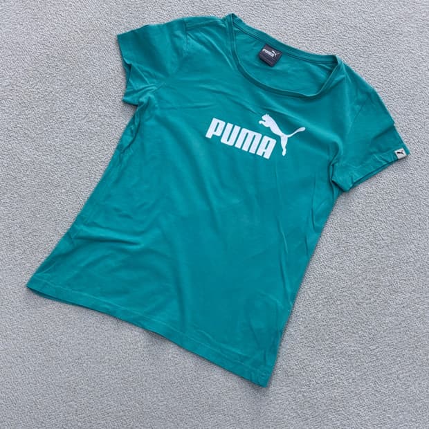 L 푸마 빅로고 반팔 티셔츠 0409E