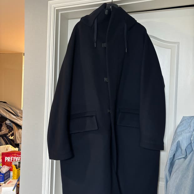 [4] 테아토라 듀알로 플러스 수베니어 롱코트 네이비