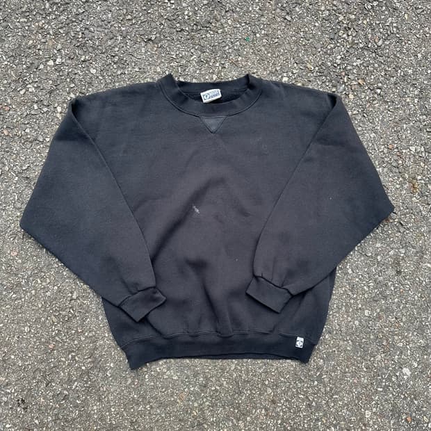 빈티지 90s 디스커스 애슬레틱 스웻셔츠 