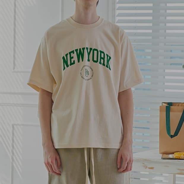페이퍼보이 뉴요커 체인 반팔 M _ 공용,남성