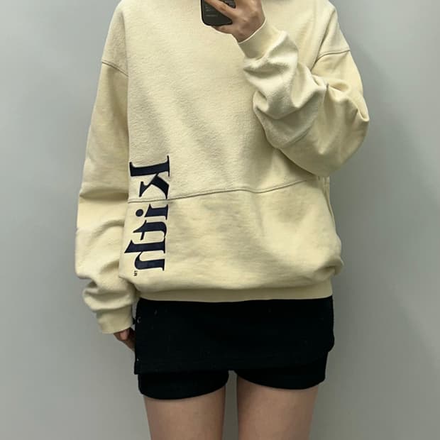 Kith 키스 아이보리 스웻 맨투맨 