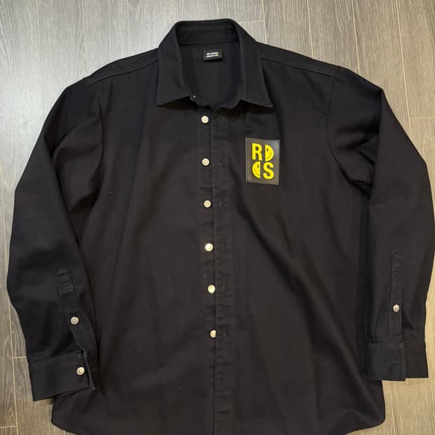 라프시몬스 데님 셔츠자켓