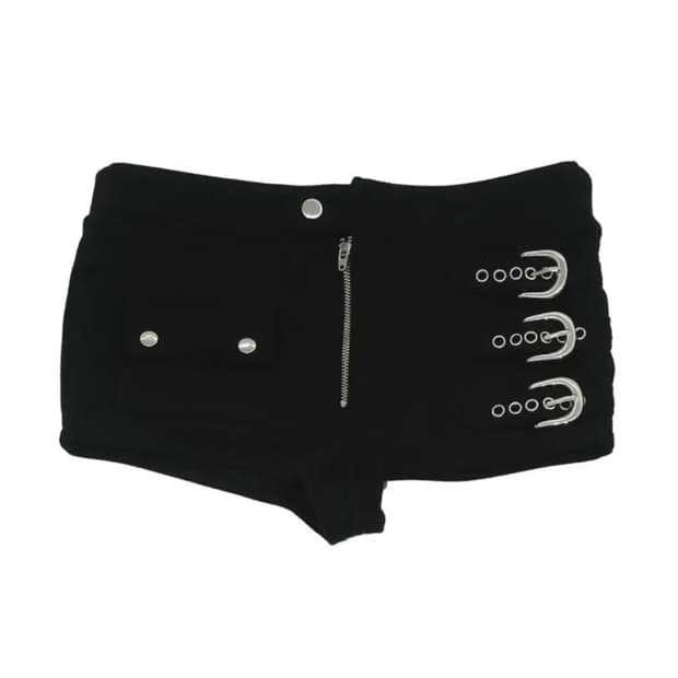 taae 태 Three Belt Shorts 001 벨트 쇼츠 팬츠 M