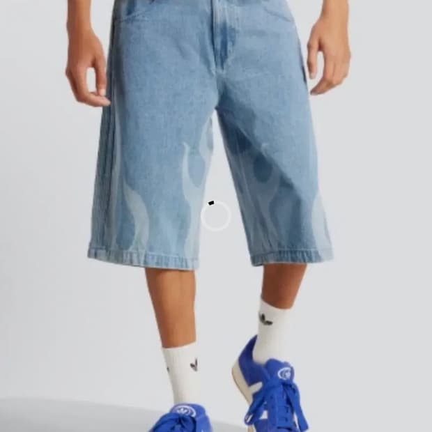 아디다스 데님 반바지 28 