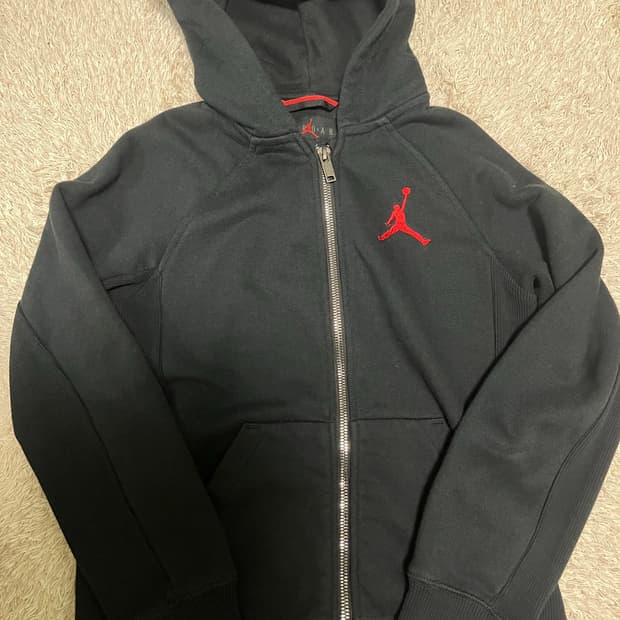 조던 점프맨 후드집업 블랙