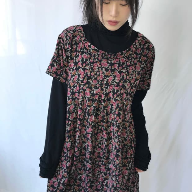 레이어드 프릴 원피스