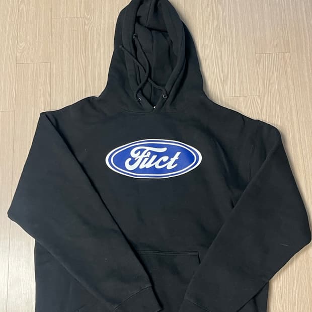 퍽트 오발 로고 후드티 라지 fuct oval logo hoddie L
