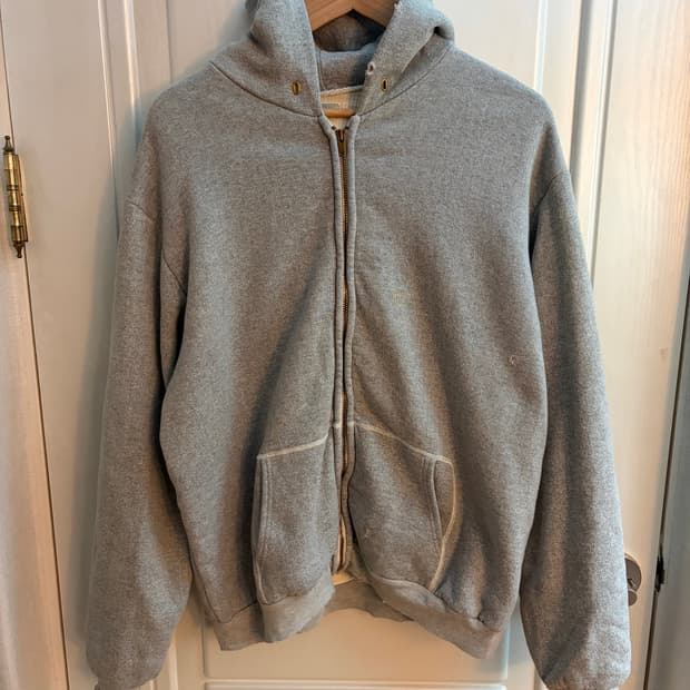 [3]아프레쎄 24aw 후드집업 그레이 a.presse