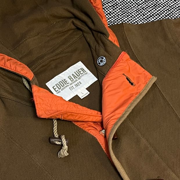 빈티지 에디바우어 더플 이노락 후드티