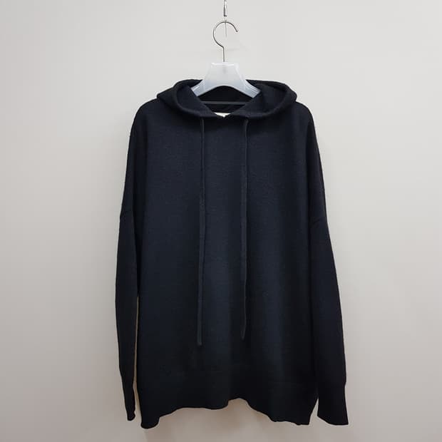 바네사브루노 야크 울 블렌드 니트 후드 풀오버 S사이즈