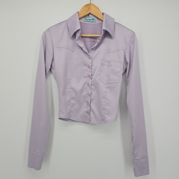 페일제이드 세틴 드레스 셔츠 satin dress shirts