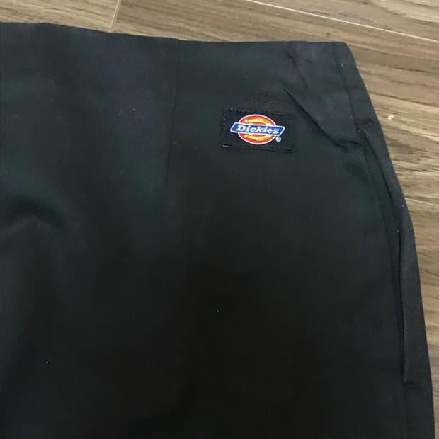 디키즈 블랙 랩 스커트