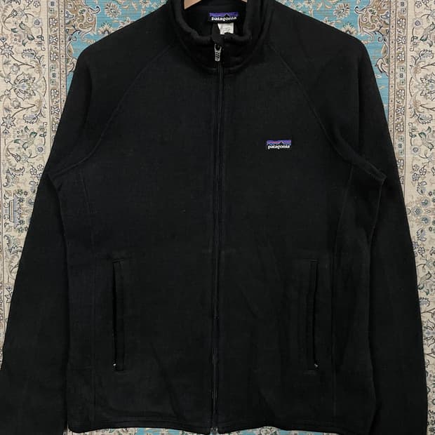 파타고니아 베터 스웨터 플리스 블랙 집업1664