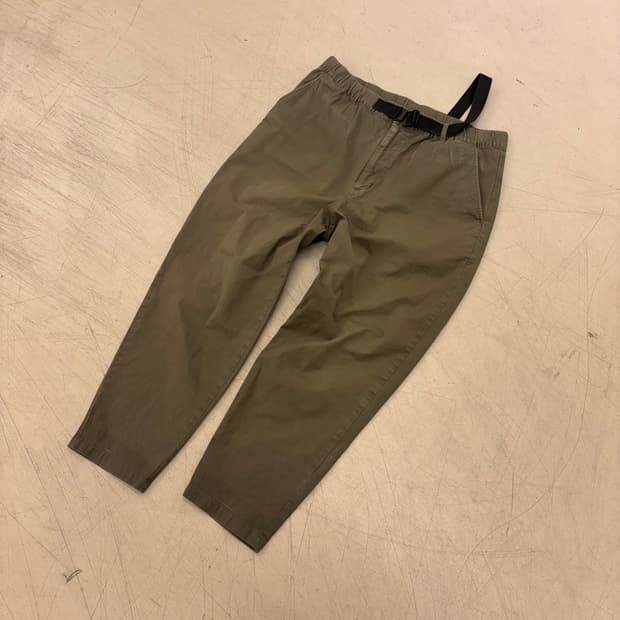 컬럼비아 카키 립스탑 코튼 팬츠