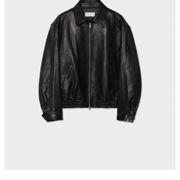 로우클래식 램스킨 헤링턴 자켓