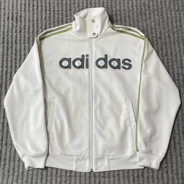 화이트 아디다스 대장 져지