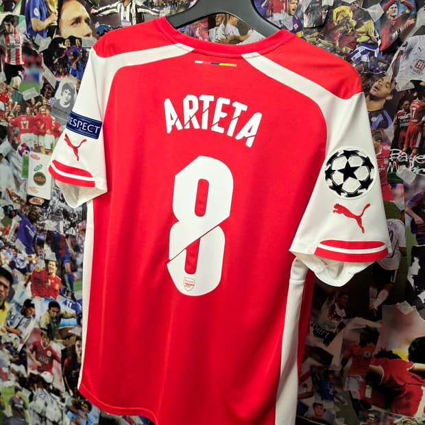 아스날 14-15 아르테타 챔스ver. 유니폼