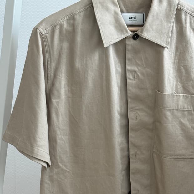 아미 반팔 셔츠
