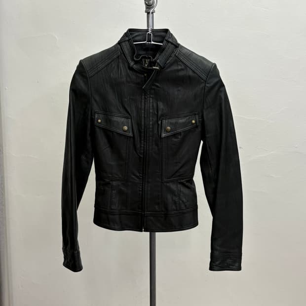 빈티지 가죽 자켓