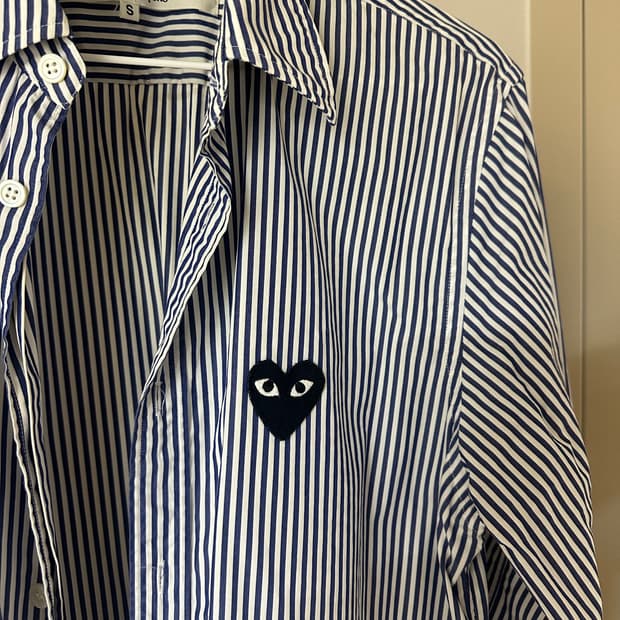 꼼데가르송 셔츠 S