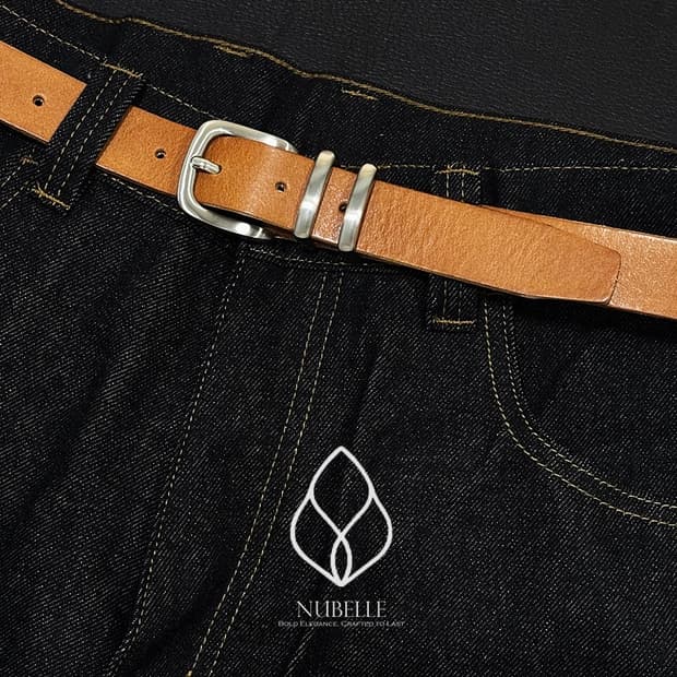 🌗 Double ring basic belt / 더블 링 웨스턴 벨트