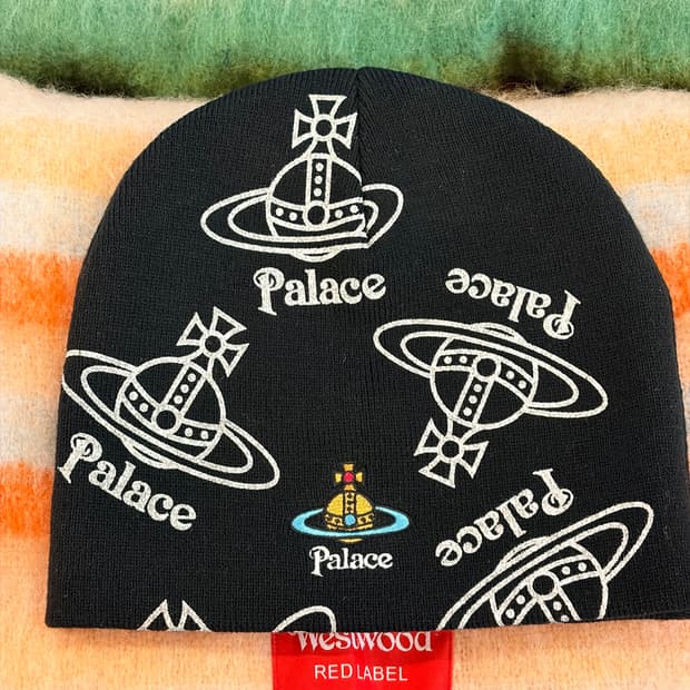 비비안웨스트우드 팔라스 콜라보 비니