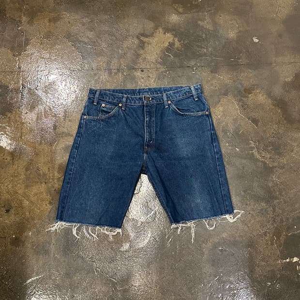 90s 오렌지탭 505 쇼츠 made in usa W36