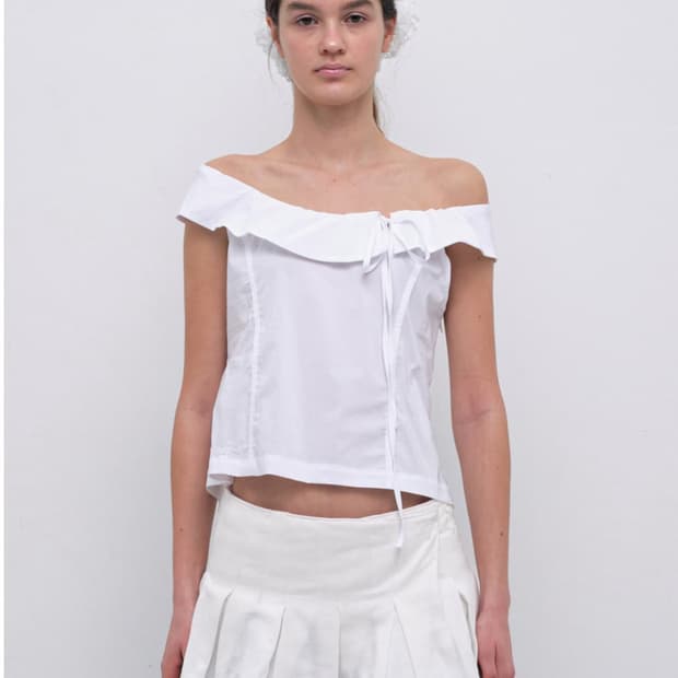 Cerric off shoulder blouse