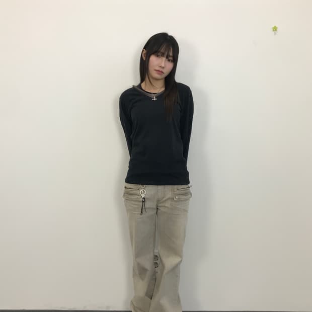 TK Mixpice Neck Long Sleeve